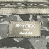 ジミーチュウ JIMMY CHOO ロゴバッグパック ブラウン キャンバス レディース リュック・デイパック