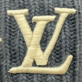 ルイ・ヴィトン LOUIS VUITTON ビーニー・LV ヘッドライン M93262 ブルー モノグラム・フラワー レディース その他ファッション雑貨