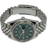 ロレックス ROLEX デイトジャスト41 126334 ミントグリーン ホワイトゴールド/ステンレススチール 自動巻き メンズ 腕時計