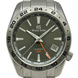 グランドセイコー Grand Seiko スポーツコレクション GMT SBGM247(9S66-00J0) カーキ ステンレススチール 自動巻き メンズ 腕時計