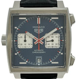 タグ・ホイヤー TAG HEUER モナコ キャリバー11 クロノグラフ CAW211P.FC6356 ブルー ステンレススチール 自動巻き メンズ 腕時計
