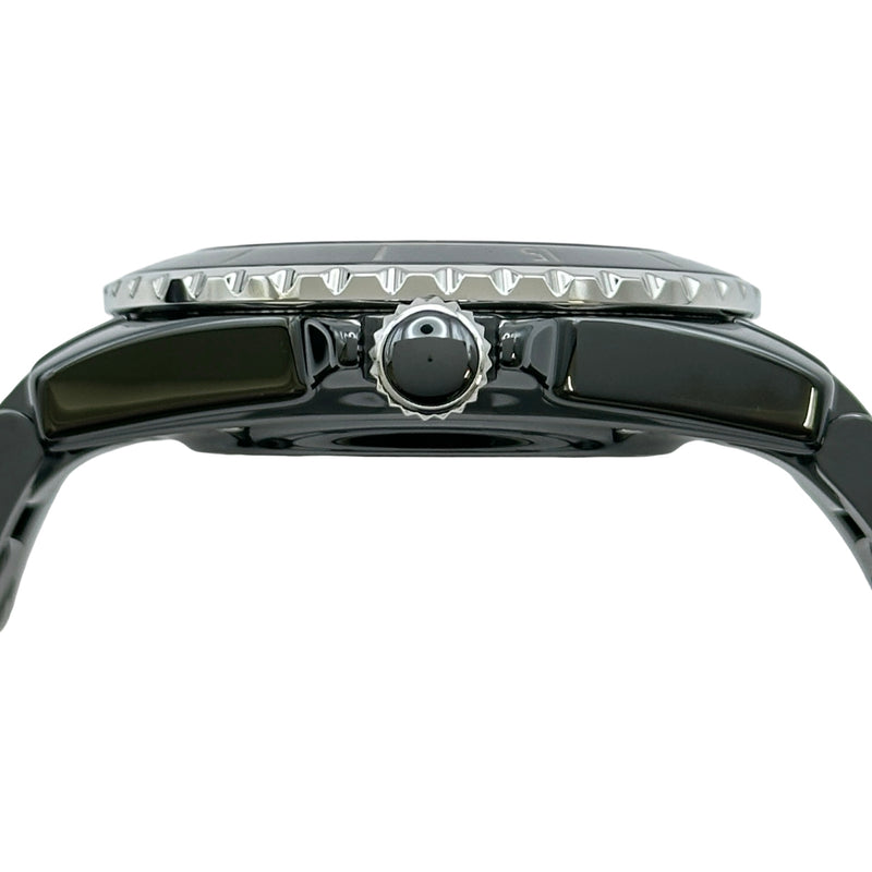シャネル CHANEL J12 キャリバー12.1 38MM H5697 ブラック セラミック/ステンレススチール 自動巻き メンズ 腕時計 シャネル CHANEL J12 キャリバー12.1 38MM H5697 ブラック セラミック