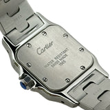 カルティエ Cartier サントスガルベ SM W20056D6 アイボリー ステンレススチール クオーツ レディース 腕時計