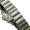 カルティエ Cartier サントスガルベ SM W20056D6 アイボリー ステンレススチール クオーツ レディース 腕時計