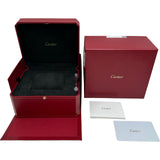 カルティエ Cartier サントス ドゥカルティエ LM WSSA0030 ブルー ステンレススチール 自動巻き メンズ 腕時計