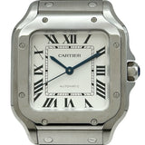 カルティエ Cartier サントス ドゥ カルティエ MM WSSA0029 シルバー ステンレススチール 自動巻き メンズ 腕時計