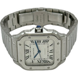 カルティエ Cartier サントス ドゥ カルティエ MM WSSA0029 シルバー ステンレススチール 自動巻き メンズ 腕時計