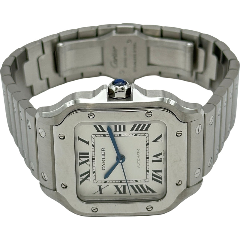 カルティエ Cartier サントス ドゥ カルティエ MM WSSA0029 シルバー