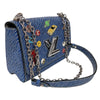 ルイ・ヴィトン LOUIS VUITTON ツイストMM M54865 ブルー　シルバー金具 エピ レディース ショルダーバッグ