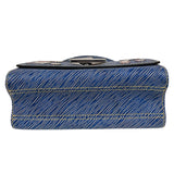 ルイ・ヴィトン LOUIS VUITTON ツイストMM M54865 ブルー　シルバー金具 エピ レディース ショルダーバッグ