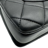 シャネル CHANEL トレンディCC トップハンドルバッグ A92236 26番台 ブラック ゴールド金具 ラムスキン レディース ハンドバッグ