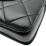 シャネル CHANEL トレンディCC トップハンドルバッグ A92236 26番台 ブラック ゴールド金具 ラムスキン レディース ハンドバッグ