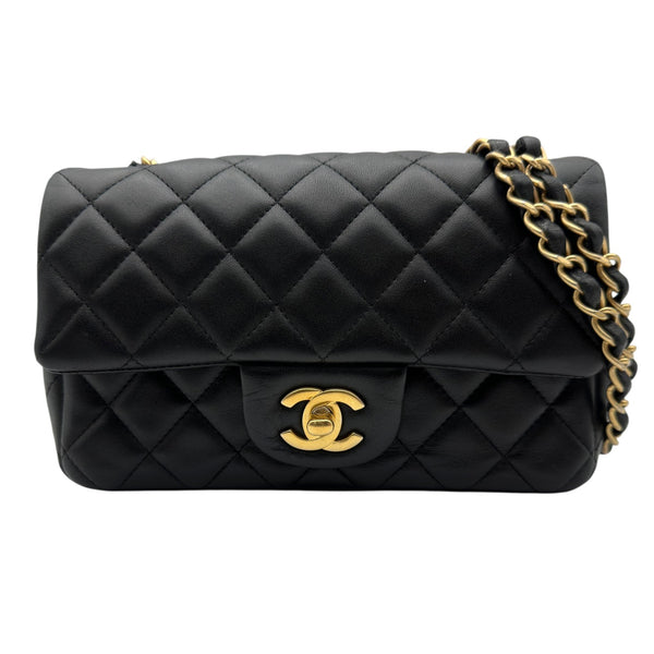 ル*ス様 レア【極美品】CHANEL ミニマト 黒 ゴールド 正規品 シャネル CHANEL ミニマトラッセ20 A69900 27番台 ブラック ゴールド