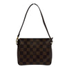 ルイ・ヴィトン LOUIS VUITTON トゥルース・メイクアップ N51982 ブラウン ダミエ/レザー レディース ハンドバッグ