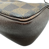 ルイ・ヴィトン LOUIS VUITTON トゥルース・メイクアップ N51982 ブラウン ダミエ/レザー レディース ハンドバッグ