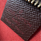 ルイ・ヴィトン LOUIS VUITTON トゥルース・メイクアップ N51982 ブラウン ダミエ/レザー レディース ハンドバッグ