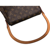 ルイ・ヴィトン LOUIS VUITTON ミニ・ルーピング M51147 ブラウン モノグラム レディース トートバッグ