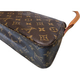 ルイ・ヴィトン LOUIS VUITTON ミニ・ルーピング M51147 ブラウン モノグラム レディース トートバッグ