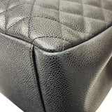 シャネル CHANEL GSTチェーントートバッグ A50995 ブラック/ゴールド金具 キャビア レディース トートバッグ