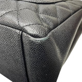 シャネル CHANEL GSTチェーントートバッグ A50995 ブラック/ゴールド金具 キャビア レディース トートバッグ