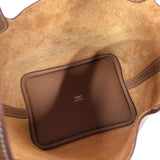 エルメス HERMES ピコタンロックPM G刻印 ブラウン/シルバー金具 トリヨン レディース ハンドバッグ
