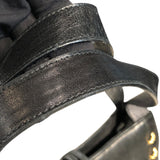 サルヴァトーレ・フェラガモ Salvatore Ferragamo パッチワーク ハンドバッグ 214766 ブラック レザー・スエード レディース ハンドバッグ