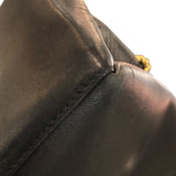 サルヴァトーレ・フェラガモ Salvatore Ferragamo パッチワーク ハンドバッグ 214766 ブラック レザー・スエード レディース ハンドバッグ