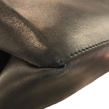 サルヴァトーレ・フェラガモ Salvatore Ferragamo パッチワーク ハンドバッグ 214766 ブラック レザー・スエード レディース ハンドバッグ