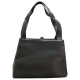 サルヴァトーレ・フェラガモ Salvatore Ferragamo パッチワーク ハンドバッグ 214766 ブラック レザー・スエード レディース ハンドバッグ