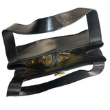 サルヴァトーレ・フェラガモ Salvatore Ferragamo パッチワーク ハンドバッグ 214766 ブラック レザー・スエード レディース ハンドバッグ