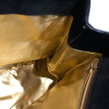 サルヴァトーレ・フェラガモ Salvatore Ferragamo パッチワーク ハンドバッグ 214766 ブラック レザー・スエード レディース ハンドバッグ