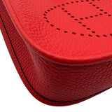 エルメス HERMES エヴリンTPM K刻印 ルージュクー シルバー金具 トリヨンクレマンス レディース ショルダーバッグ