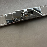 エルメス HERMES ジプシエール ミニ U刻印 エトゥープ シルバー金具 スイフト レディース ショルダーバッグ