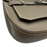 エルメス HERMES ジプシエール ミニ U刻印 エトゥープ シルバー金具 スイフト レディース ショルダーバッグ