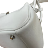 エルメス HERMES リンディミニ ヴェルソ W刻 グリペール/ヴェールヴェルディゴ シルバー金具 スイフト レディース ショルダーバッグ