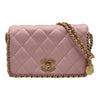 シャネル CHANEL マトラッセ ミニフラップバッグ AS3467 ピンク ゴールド金具 キャビアスキン レディース ショルダーバッグ