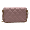 シャネル CHANEL マトラッセ ミニフラップバッグ AS3467 ピンク ゴールド金具 キャビアスキン レディース ショルダーバッグ