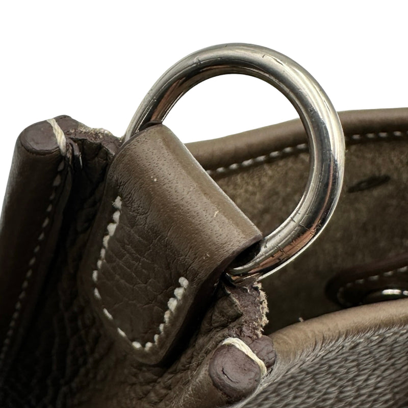 エルメス HERMES エヴリンTPM C刻印 エトゥープ シルバー金具 トリヨン