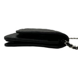 シャネル CHANEL マトラッセチェーンウォレット AP0250 28番台 ブラック シルバー金具 キャビアスキン レディース ショルダーバッグ