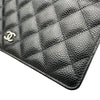 シャネル CHANEL マトラッセチェーンウォレット AP0250 28番台 ブラック シルバー金具 キャビアスキン レディース ショルダーバッグ