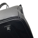 エルメス HERMES バーキン35 B刻印 ブラック シルバー金具 トゴ メンズ ハンドバッグ