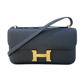 エルメス HERMES コンスタンスエラン W刻 ブラック ゴールド金具 エプソン レディース ショルダーバッグ