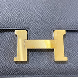エルメス HERMES コンスタンスエラン W刻 ブラック ゴールド金具 エプソン レディース ショルダーバッグ