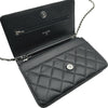 シャネル CHANEL ミニマトラッセ チェーンウォレット AP0250 ブラック シルバー金具 キャビアスキン レディース ショルダーバッグ