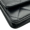 シャネル CHANEL ミニマトラッセ チェーンウォレット AP0250 ブラック シルバー金具 キャビアスキン レディース ショルダーバッグ