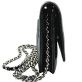 シャネル CHANEL ミニマトラッセ チェーンウォレット AP0250 ブラック シルバー金具 キャビアスキン レディース ショルダーバッグ