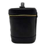 シャネル CHANEL ココマーク バニティバッグ A01998 4番台 ブラック ゴールド金具 レディース ハンドバッグ