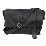 エルメス HERMES HERMES　サックアルフレッド35 □M刻 ブラック シルバー金具 トリヨン メンズ ショルダーバッグ