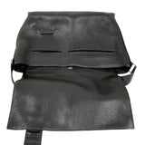 エルメス HERMES HERMES　サックアルフレッド35 □M刻 ブラック シルバー金具 トリヨン メンズ ショルダーバッグ