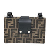 フェンディ FENDI ズッカマルスピオバケット　ショルダーバッグ 7M0295 ブラウン キャンバス レディース ショルダーバッグ
